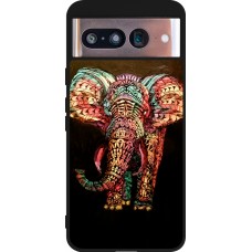 Coque Google Pixel 8 - Silicone rigide noir Elephant 02