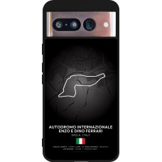 Google Pixel 8 Case Hülle - Silikon schwarz F1 Track 2025 Emilia-Rogmana
