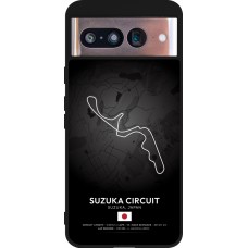 Google Pixel 8 Case Hülle - Silikon schwarz F1 Track 2025 Japan