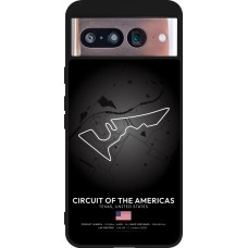 Google Pixel 8 Case Hülle - Silikon schwarz F1 Track 2025 United States