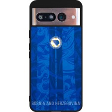 Google Pixel 8 Case Hülle - Silikon schwarz Bosnien und Herzegowina 2026 personalisierbares Fussballtrikot
