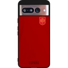 Google Pixel 8 Case Hülle - Silikon schwarz Spanien 2022 personalisierbares Fußballtrikot
