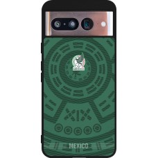 Coque Google Pixel 8 - Silicone rigide noir Maillot de football Mexique 2026 personnalisable
