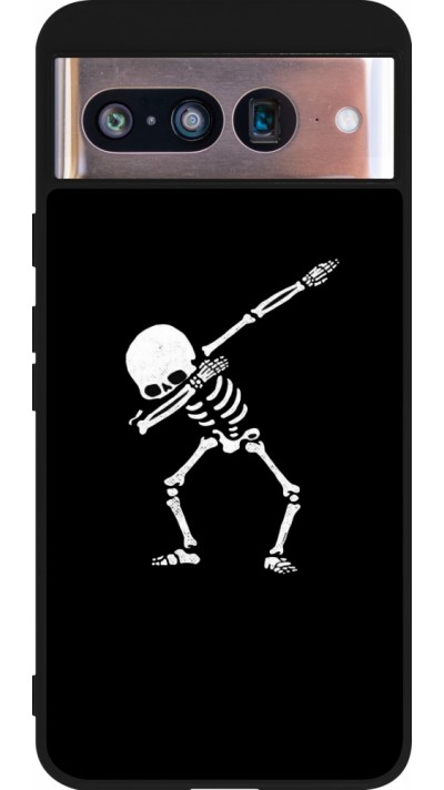 Coque Google Pixel 8 - Silicone rigide noir Halloween 19 09