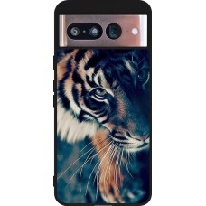 Google Pixel 8 Case Hülle - Silikon schwarz Incredible Lion