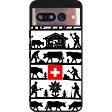 Google Pixel 8 Case Hülle - Silikon schwarz Poya Schweiz 1