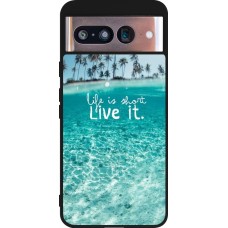 Google Pixel 8 Case Hülle - Silikon schwarz Summer 18 24