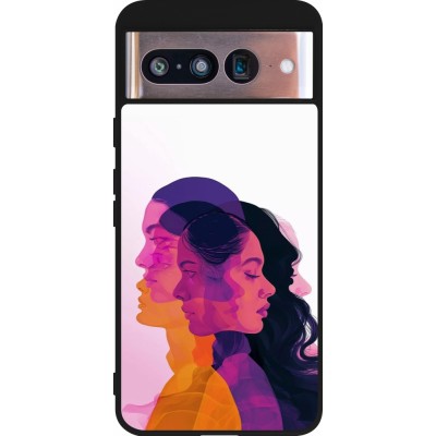 Coque Google Pixel 8 - Silicone rigide noir Womens day 2026 10