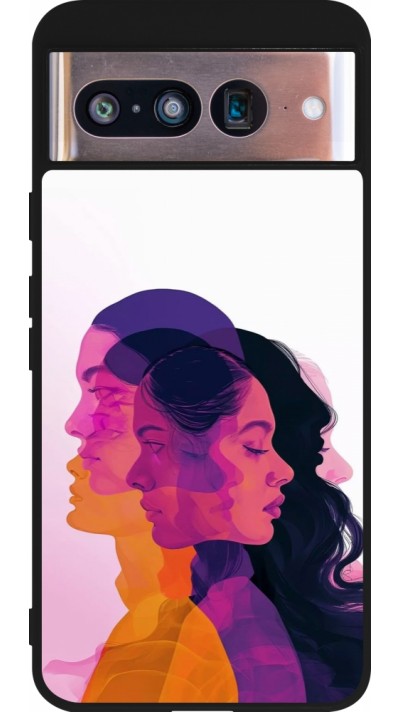 Google Pixel 8 Case Hülle - Silikon schwarz Womens day 2026 10