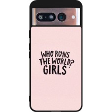 Coque Google Pixel 8 - Silicone rigide noir Womens day 2026 3