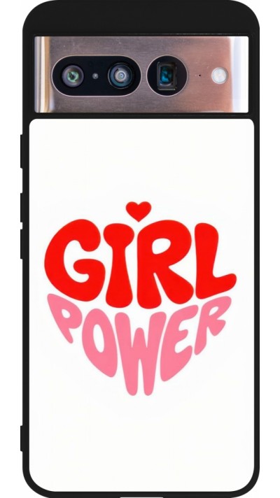 Google Pixel 8 Case Hülle - Silikon schwarz Womens day 2026 6