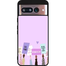 Coque Google Pixel 8 - Silicone rigide noir Womens day 2026 9