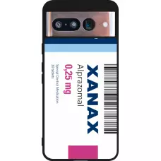 Coque Google Pixel 8 - Silicone rigide noir Xanax Alprazolam 2025