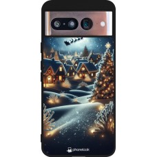 Google Pixel 8 Case Hülle - Silikon schwarz Weihnachten 2023 Weihnachten steht vor der Tür