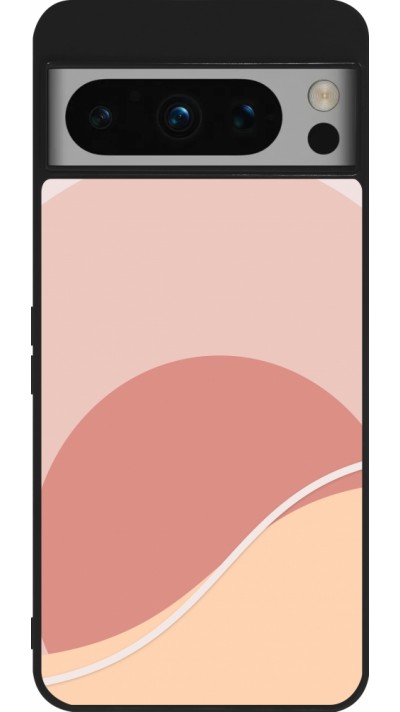 Google Pixel 8 Pro Case Hülle - Silikon schwarz Autumn 22 abstract sunrise