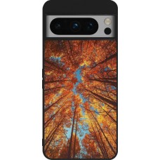 Google Pixel 8 Pro Case Hülle - Silikon schwarz Autumn 25 Trees