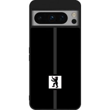 Google Pixel 8 Pro Case Hülle - Silikon schwarz Kanton AI schwarz