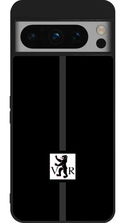 Google Pixel 8 Pro Case Hülle - Silikon schwarz Kanton AR schwarz