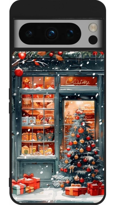 Coque Google Pixel 8 Pro - Silicone rigide noir Christmas 25 Xmas Shop