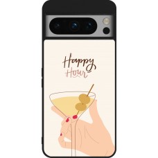 Coque Google Pixel 8 Pro - Silicone rigide noir Cocktail Happy Hour