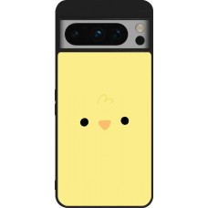 Google Pixel 8 Pro Case Hülle - Silikon schwarz Easter 2026 Little chicken