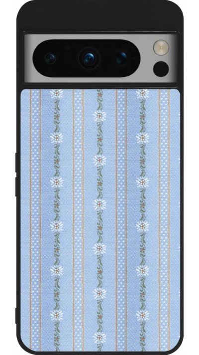 Coque Google Pixel 8 Pro - Silicone rigide noir Edelweiss