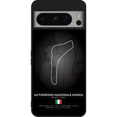 Coque Google Pixel 8 Pro - Silicone rigide noir F1 Track 2025 Italy
