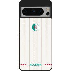 Coque Google Pixel 8 Pro - Silicone rigide noir Maillot de football Algérie 2026 personnalisable