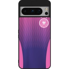 Coque Google Pixel 8 Pro - Silicone rigide noir Maillot de football Allemagne Extérieur personnalisable