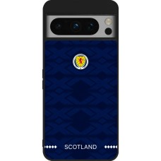 Coque Google Pixel 8 Pro - Silicone rigide noir Maillot de football Ecosse 2026 personnalisable