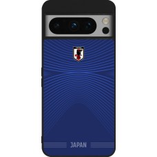 Google Pixel 8 Pro Case Hülle - Silikon schwarz Japan 2026 personalisierbares Fussballtrikot