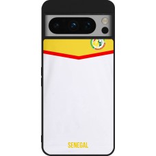 Google Pixel 8 Pro Case Hülle - Silikon schwarz Senegal 2022 personalisierbares Fußballtrikot