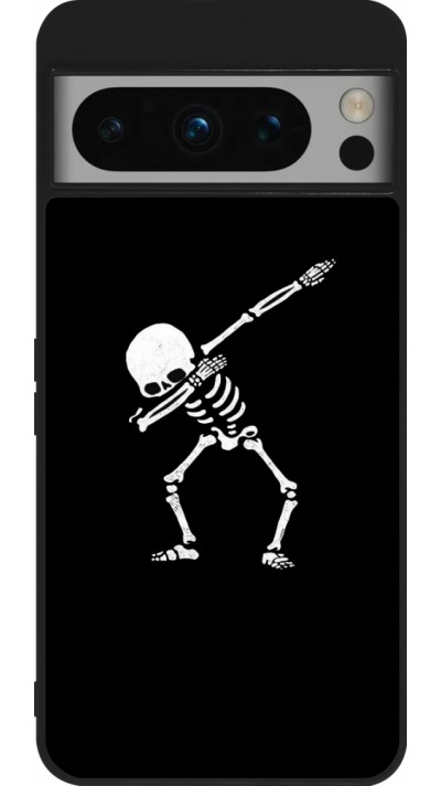 Coque Google Pixel 8 Pro - Silicone rigide noir Halloween 19 09