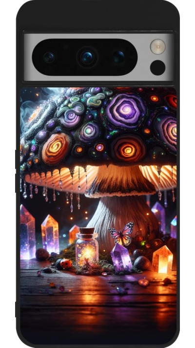 Coque Google Pixel 8 Pro - Silicone rigide noir Halloween Potion Magic