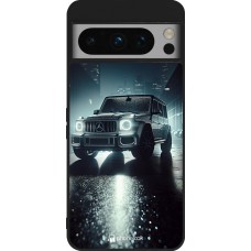 Coque Google Pixel 8 Pro - Silicone rigide noir Mercedes G AMG Night