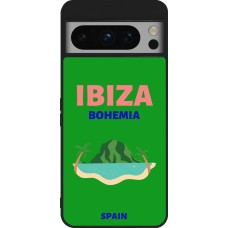 Coque Google Pixel 8 Pro - Silicone rigide noir Pop Summer Destination Ibiza