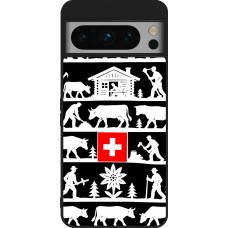 Google Pixel 8 Pro Case Hülle - Silikon schwarz Poya Schweiz 1 schwarz