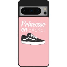 Google Pixel 8 Pro Case Hülle - Silikon schwarz princesse en basket
