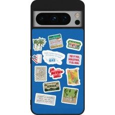 Google Pixel 8 Pro Case Hülle - Silikon schwarz Seals of the Dominican Republic DTMF