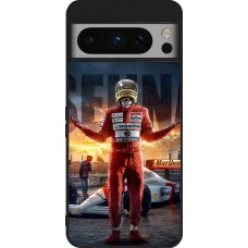Coque Google Pixel 8 Pro - Silicone rigide noir Senna The King of Rain