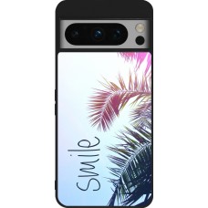 Google Pixel 8 Pro Case Hülle - Silikon schwarz Smile 05