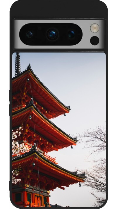 Coque Google Pixel 8 Pro - Silicone rigide noir Spring 23 Japan