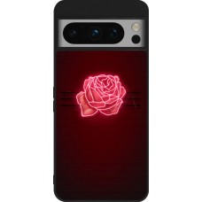 Google Pixel 8 Pro Case Hülle - Silikon schwarz Spring 23 neon rose
