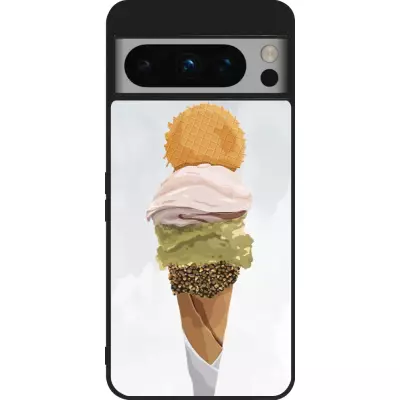 Google Pixel 8 Pro Case Hülle - Silikon schwarz Summer 2025 Cornet