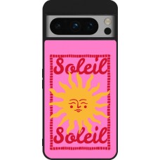 Coque Google Pixel 8 Pro - Silicone rigide noir Sun sun 2026