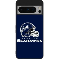 Coque Google Pixel 8 Pro - Silicone rigide noir Super Bowl 26 Seattle 3