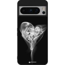 Google Pixel 8 Pro Case Hülle - Silikon schwarz Valentine 2022 Black Smoke