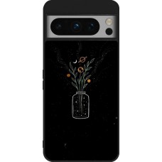 Google Pixel 8 Pro Case Hülle - Silikon schwarz Vase black