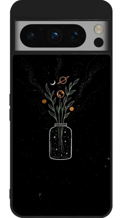 Coque Google Pixel 8 Pro - Silicone rigide noir Vase black