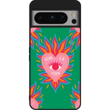 Google Pixel 8 Pro Case Hülle - Silikon schwarz Viva la vida 2026